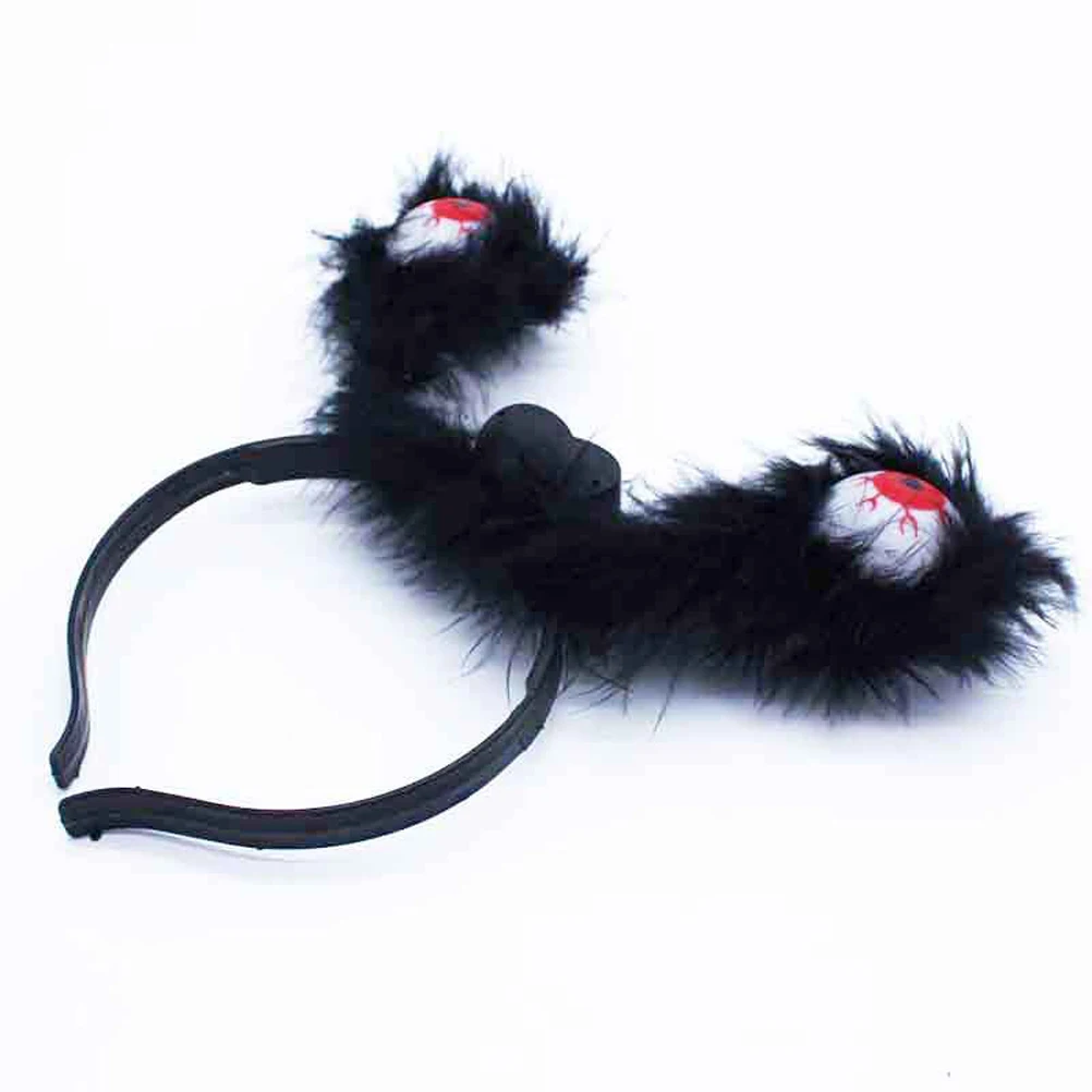 

3pcs Halloween Headdress Flashing Eyeball Headband Lighted Eyes Hairband Costume Party Accessories Glow in Dark Hoop