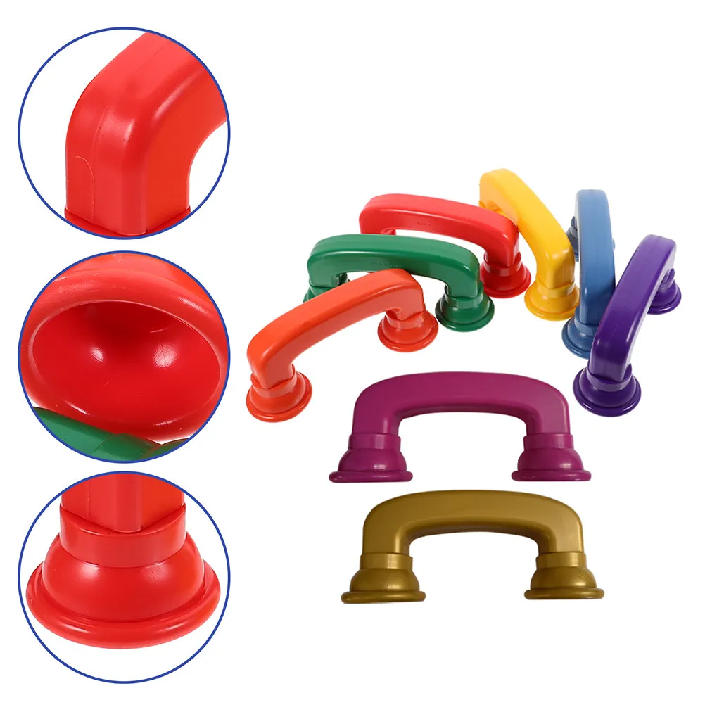 8Pcs Whisper Phone Toddler Educational Plastic Reading Hearing Training Early Learning Set Colorful Concentration Development