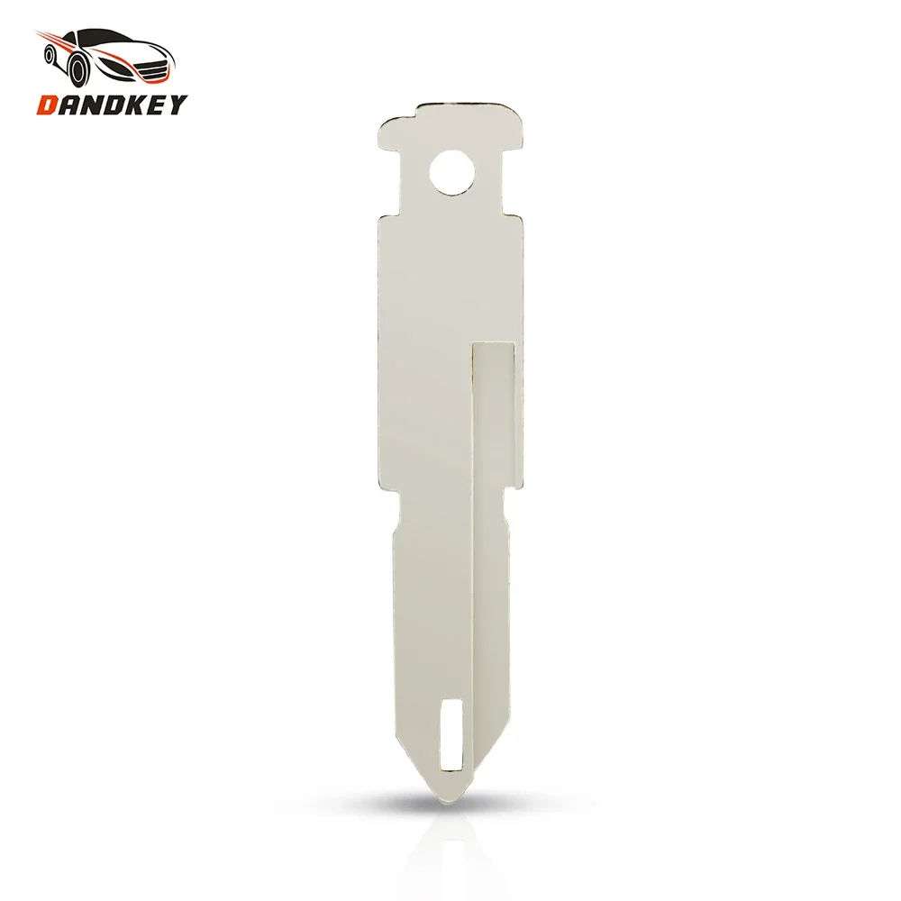 Dandkey Uncut NE72/NE73 Uncut Key Blade for Renault For Citroen For Peugeot 206 Remote Car Key Blank Blade