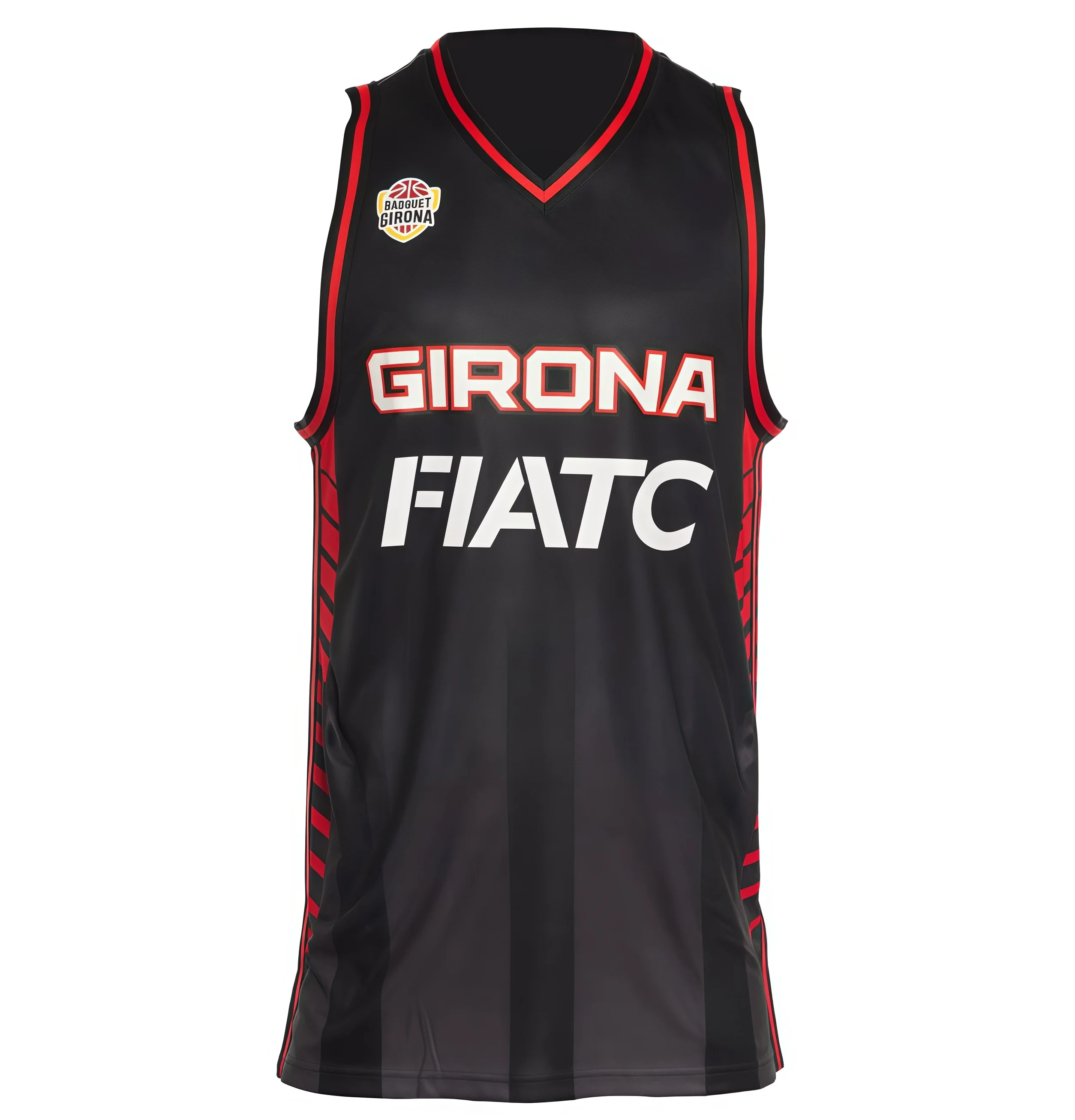2026 New Hot Bàsquet Girona Basketball Suit, Quick Drying Breathable Sleeveless Shirt, Family Parent-child Outfit