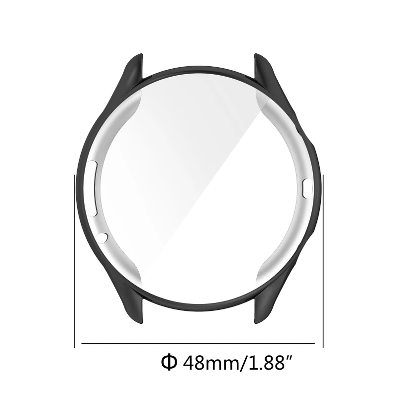 Custodia protettiva per schermo in TPU compatibile con Huami Amazfit GTR3/GTR3 pro Cover paraurti resistente ai graffi