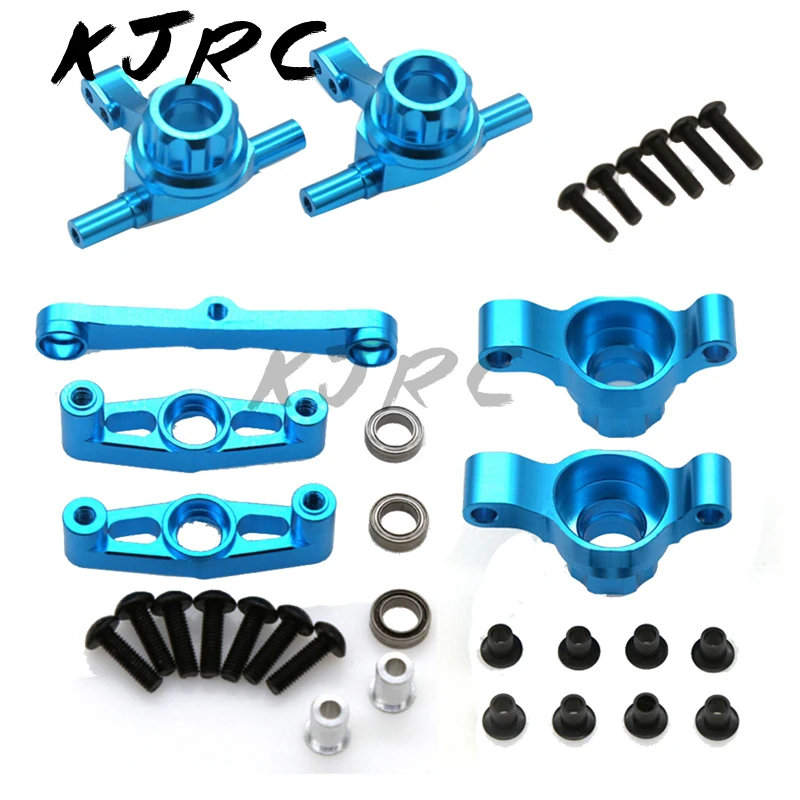 

RC Car 1/10 Modification Accessories Kits Front Steering Cup,Rear Axle Cup,Steering Assembly With Bearing For Tamiya TT02 TT-02