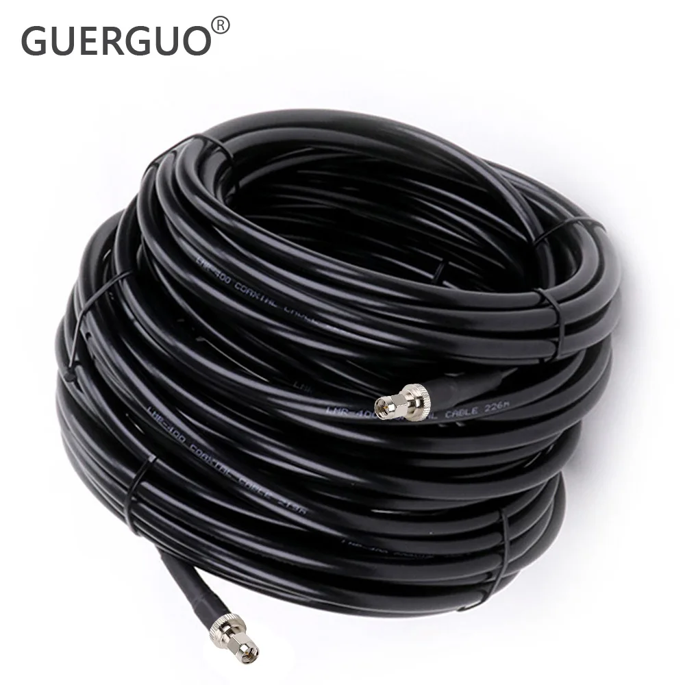 

RF Coaxial LMR400 Cable SMA Male to SMA Female Connector 50 Ohm Antenna Extension Jumper Pigtail Adapter 50-7 Cord