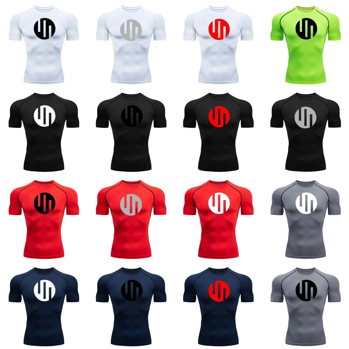 

Rash Guard Running T-shirt Short Sleeve Invincible Cosplay BJJ Shirt Men's Gym Exercise Sportswear Muscle Viltrumite MMA Shirt
