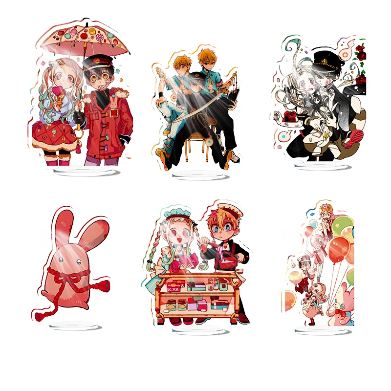 Anime Toilet Bound Hanako Kun Nene Acryl Schlüsselanhänger – Neues Animation-Produkt, Schlüsselring, Taschenanhänger, Paar-Geschenk, Llavero