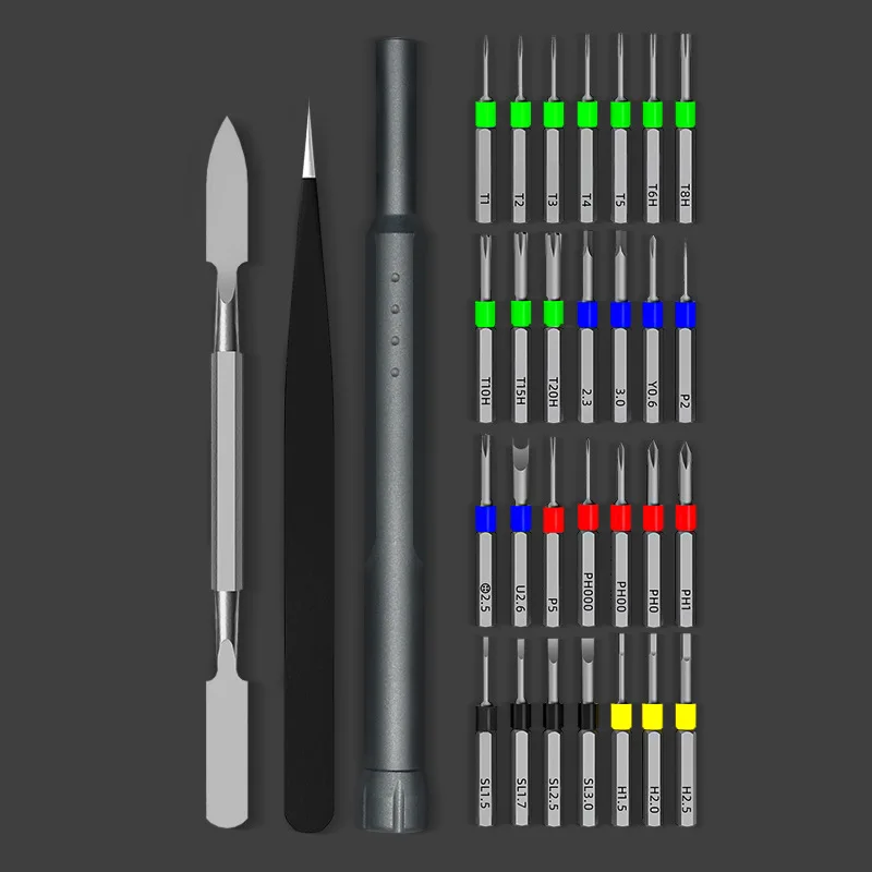 Notebook mobile phone disassembly and maintenance screwdriver triangular pentagonal hexagonal screwdriver combination set