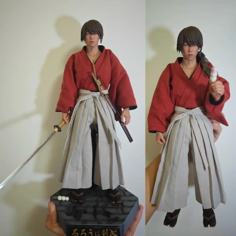 En Stock Original Soosootoys SST-046 Himura Kenshin 1/6 HIMURA BATTOUSAI KENSHIN figura de acción juguetes de modelos coleccionables regalo