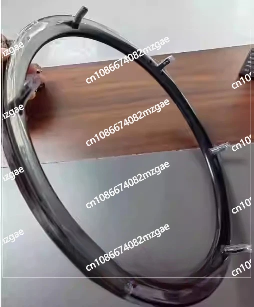 

24 Inch Oval Aluminum Alloy Handrim Comfortable Removable Aluminum Manual Wheelchair for Wheelchair