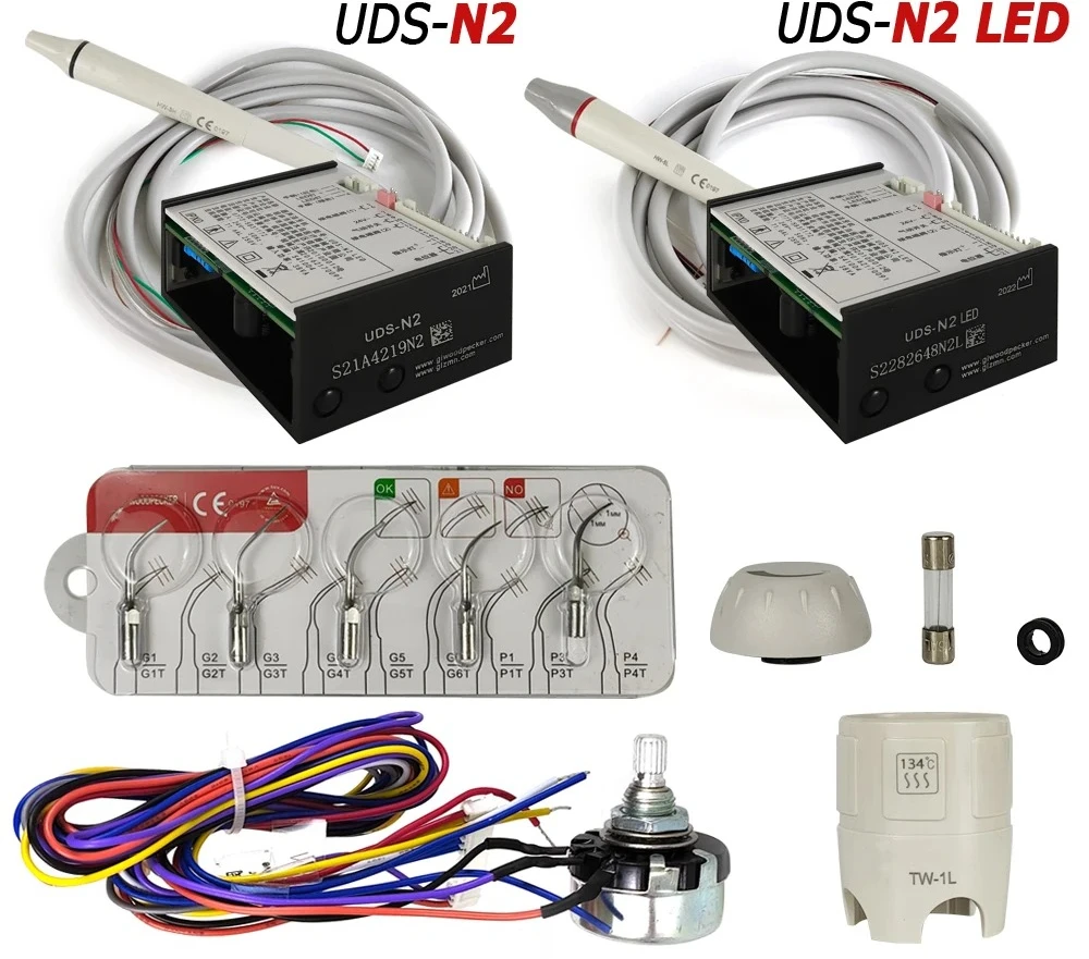 

Лабораторный встроенный ультразвуковой скалер N2 N2LED Fit E = S W-pecker HW-3H HW-5L Наконечники для насадок для удаления зубов Отбеливание зубов Инструменты для стоматоров
