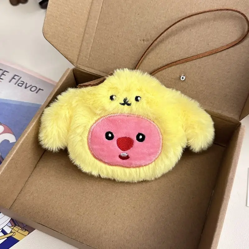 Loopy Coin Purse Kawaii Doll Bag Cute Cartoon Plush Pendant Storage Headphone Bag Cosplay Creative Gift Toy Anime Accessories