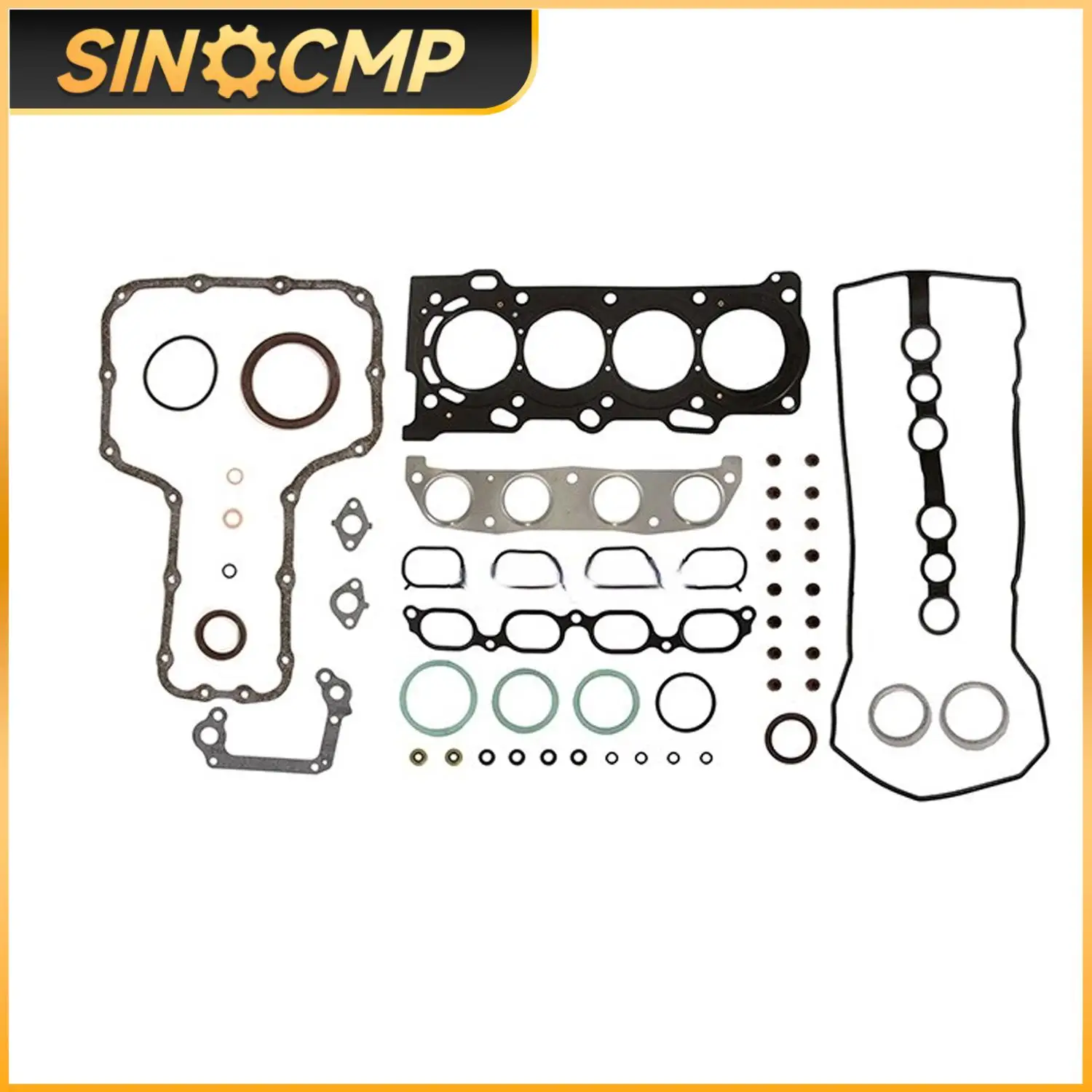 

1set Engine Overhaul Gasket Seals Kit HS26158PT HS26158PT-1 HS26158PT-2 For 00-08 Toyota Celica GT Corolla MR2 Chevrolet 1.8L