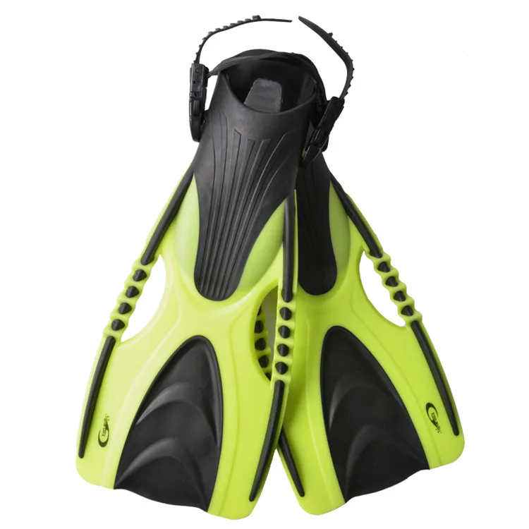 

Water Sport Open Heel Swimming Flipper TRP Non-slip Adjustable Diving Fins For Underwater Hunting WetSuit Boots Surfing Flippers