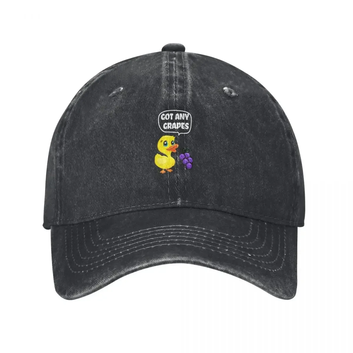 Got any Grapes - Duck Lover song Baseball Cap derby hat |-F-| Hat Man Luxury tea Hat Women Hats Men's