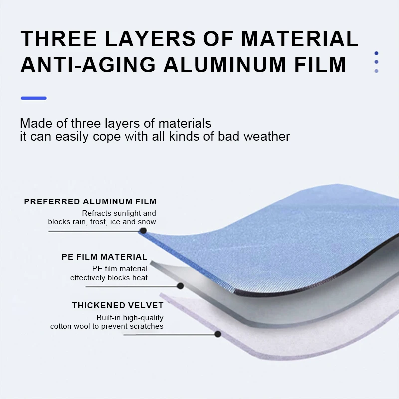 Motorcycle Covers Universal Outdoor Autocycle Cover Anti Sun Anti Rain With Reflective Tape Safety Warning Sign For Bike Scooter