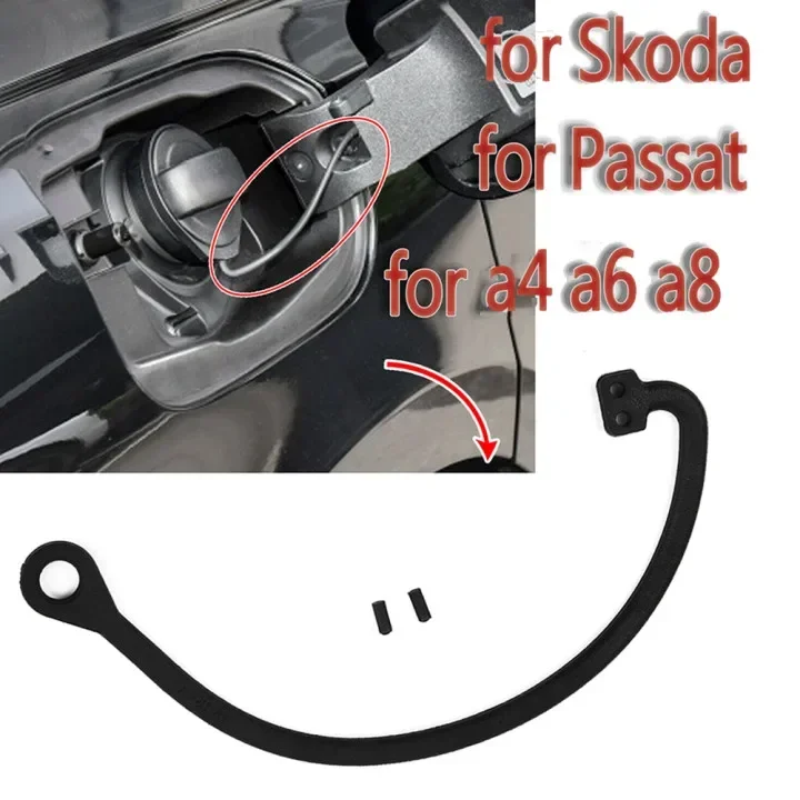 1PCS For Bora For Passat For Skoda Octavia Fuel Gas Tank Cap Tether Wire High Quality Plastic 13cm Lightweight Anti-wearing