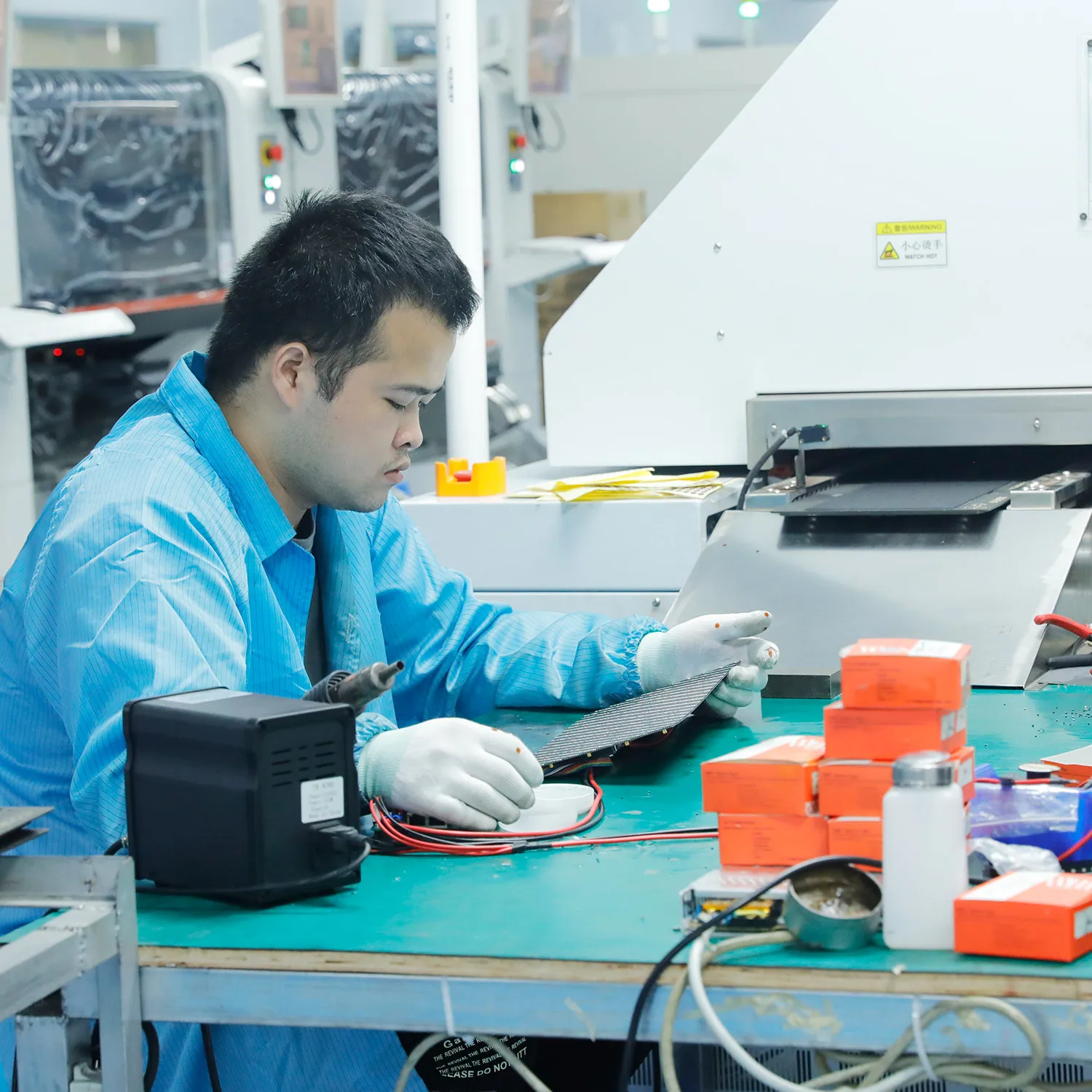 Panel de visualización de módulo LED interior P1.25 para publicidad de eventos