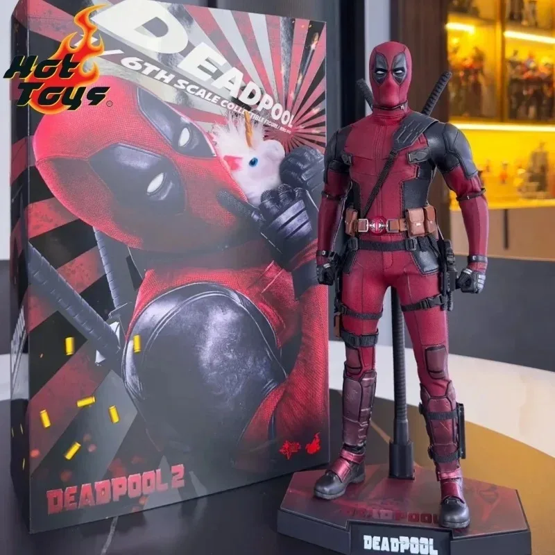 

Genuine Marvel Original In Stock HT HotToys 1/6 MMS490 Deadpool 2.0 Little Cheap DEADPOOL Action Figure Model Toys