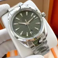New Men Automatic Watch for Men Mechanical Watches Stainless Steel Black Blue Rubber Strap Sapphire Business Fashion 41mm