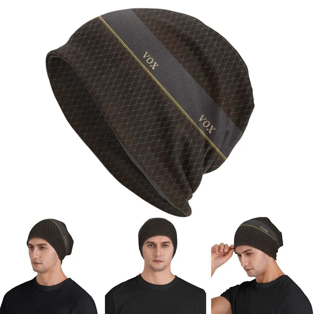 Vox AC30 Amplifier Warm Knitted Cap Fashion Bonnet Hat Autumn Winter Outdoor Beanies Hats for Unisex Adult