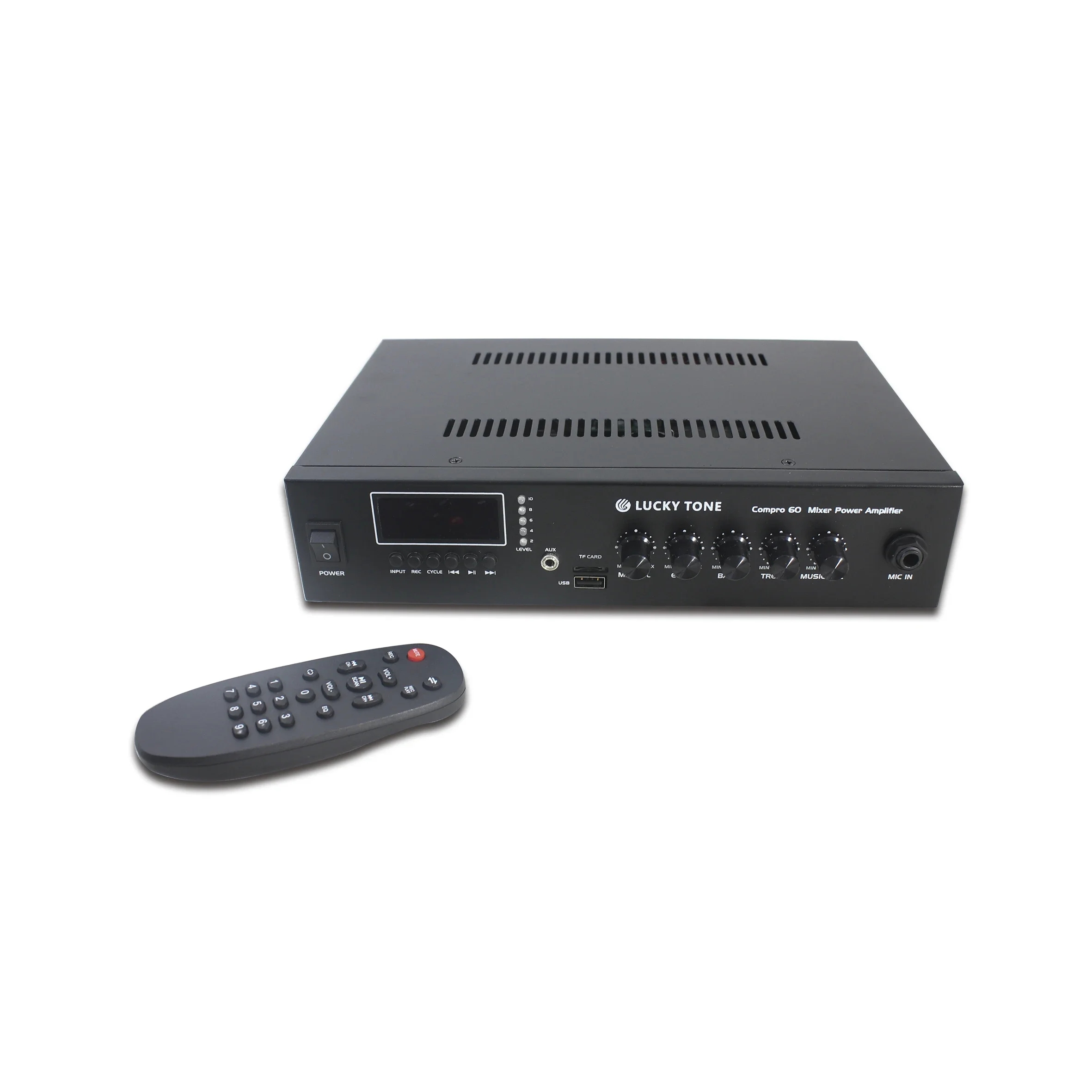 Compact Size 100V 70V 4 Ohm Blue Tooth 30W Mixer Amplifier for Small Public Address System