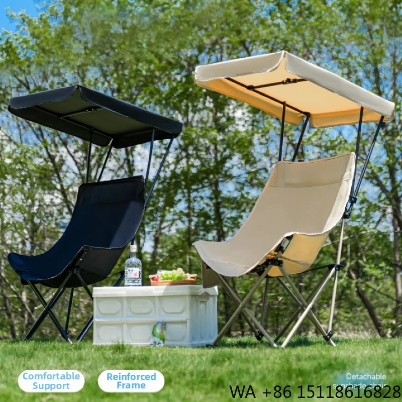 sedia-da-campeggio-portatile-pieghevole-leggera-e-oversize-con-tettuccio-parasole-e-tasca-laterale-per-pesca-campeggio-e-spiaggia