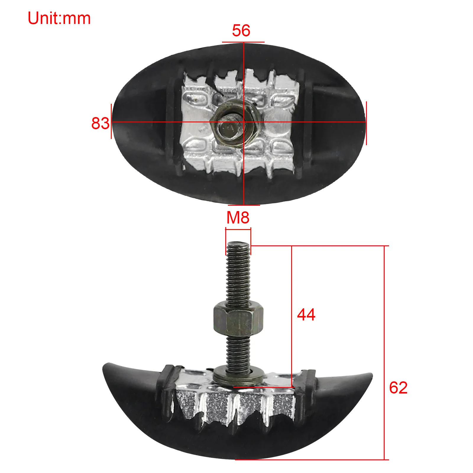 Motorcycle Wheel Rim Lock Tyre Rim Lock 1.6