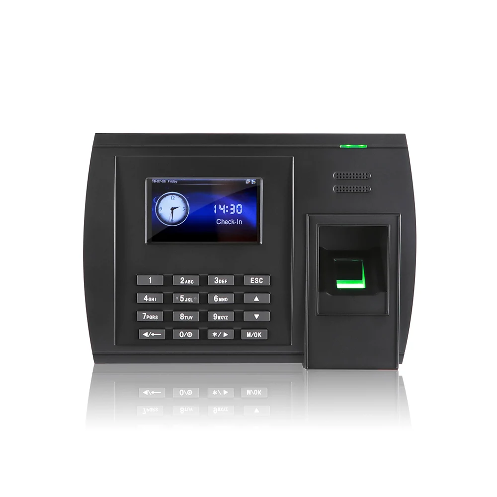 Linux standalone web based fingerprint time attendance system with biometric time recorder