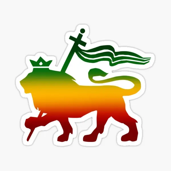 Jamaica JA Flag Map Emblem Lion Stickers Laptop Helmet Motorcycle Vinyl Bumpe Car Truck Bicycle Wall Door Table Decal Assecories