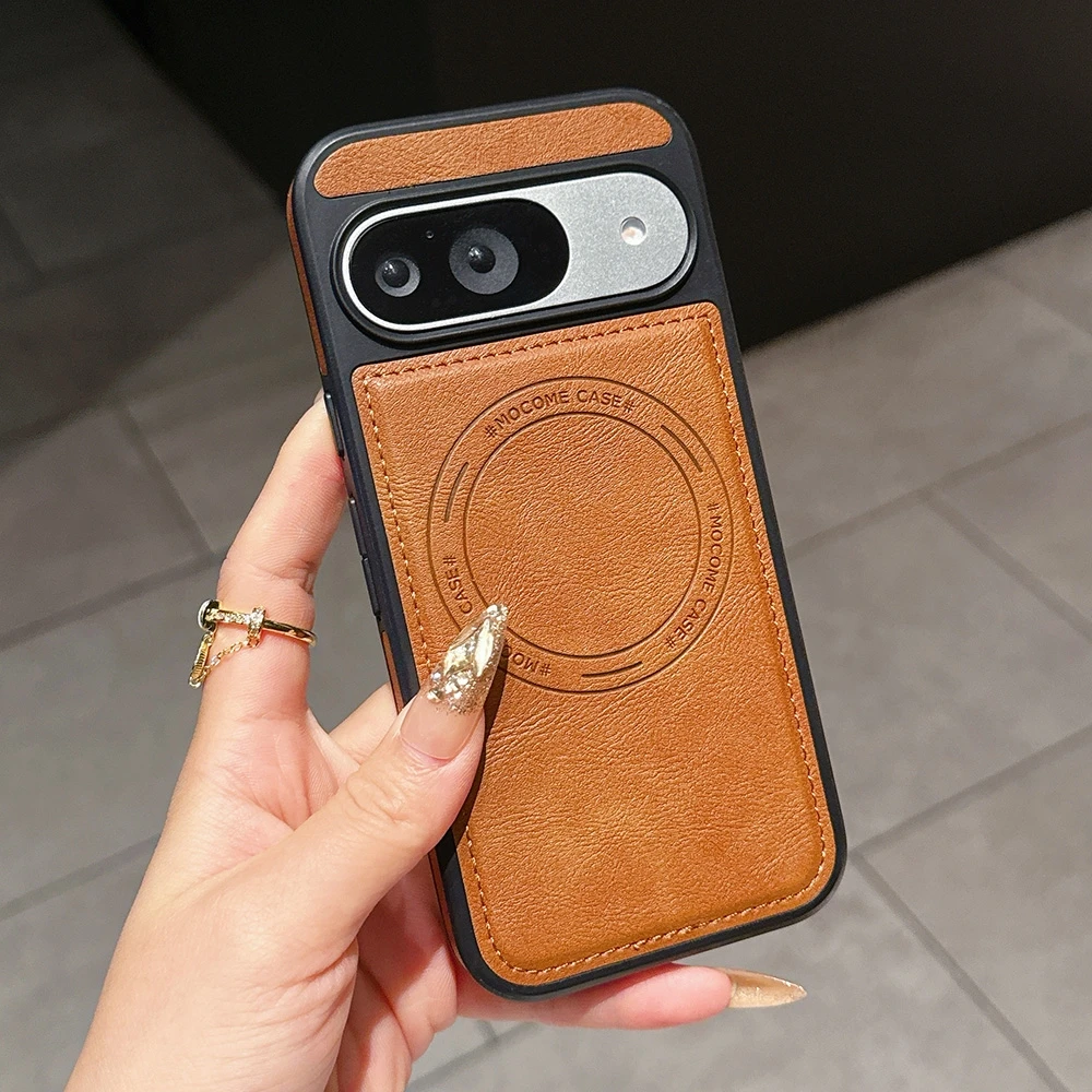 For Magsafe PU Leather Texture - огляд і ціна Google Pixel 9