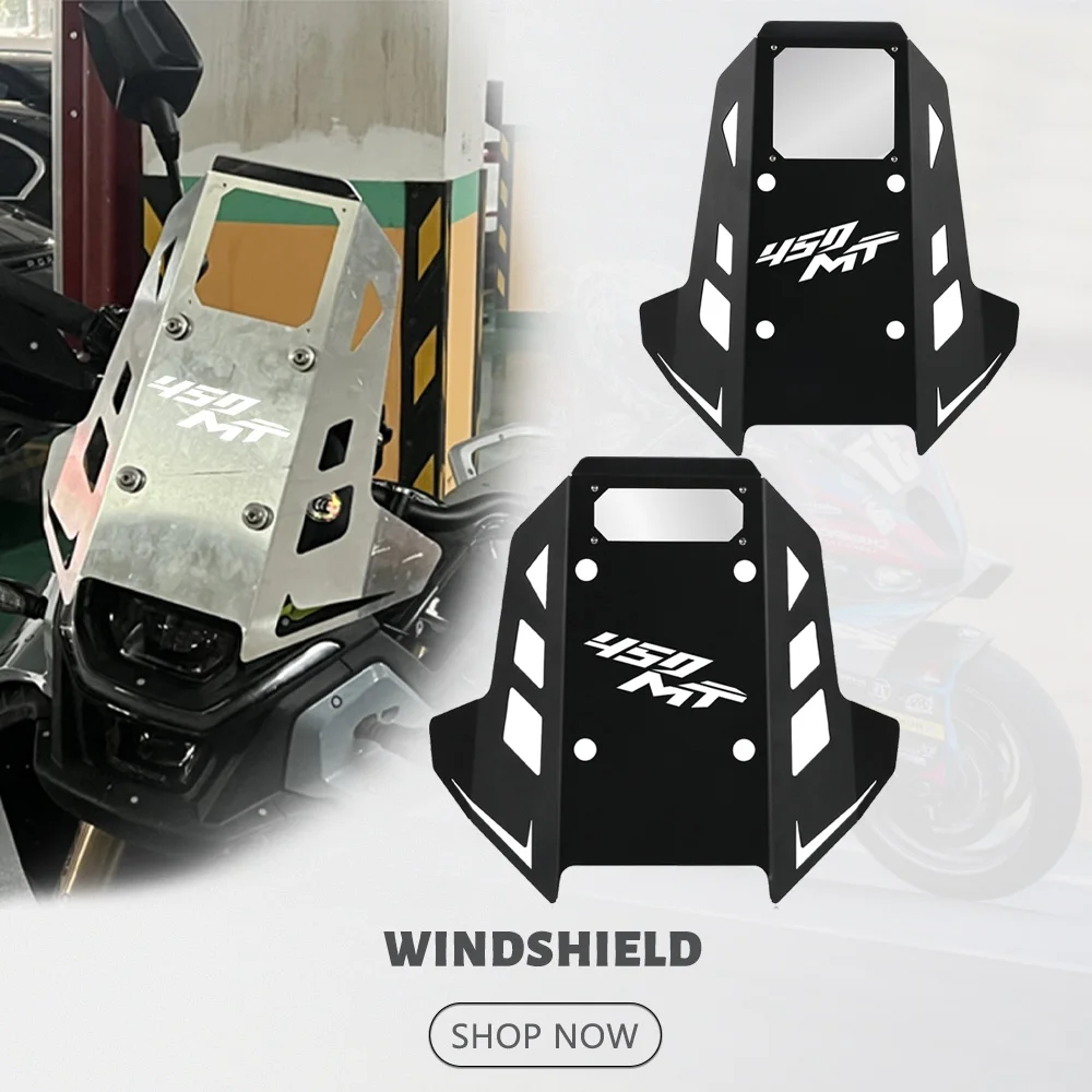 

For CFMOTO 450MT MT450 2024-2025-2026 Windscreen Windshield 450 MT Windshield Screen Protector for CF moto 450MT Accessories
