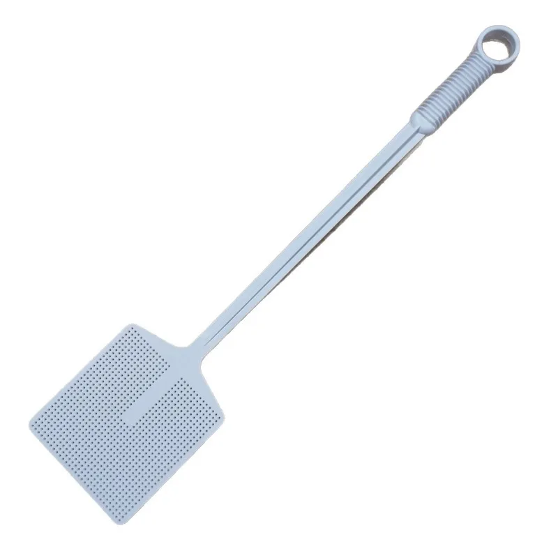 Fly swatter can't be broken at home. High-value long handle can be bent arbitrarily. New material flexible mosquito swatter