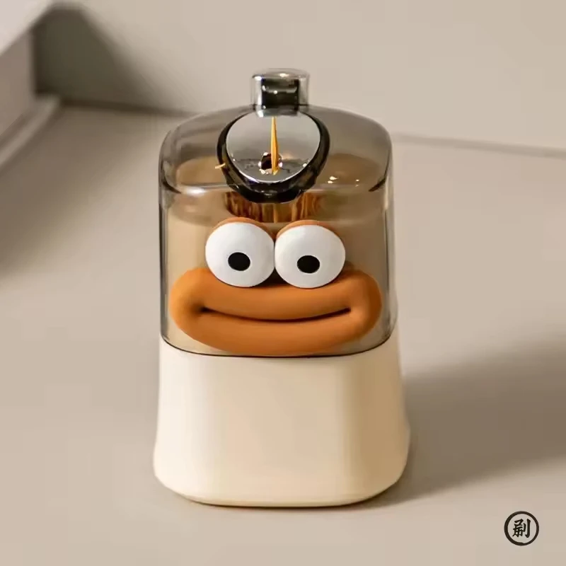 

Cute creative toothpick storage box automatic pop-up toothpick box home living room restaurant push-type toothpick holder