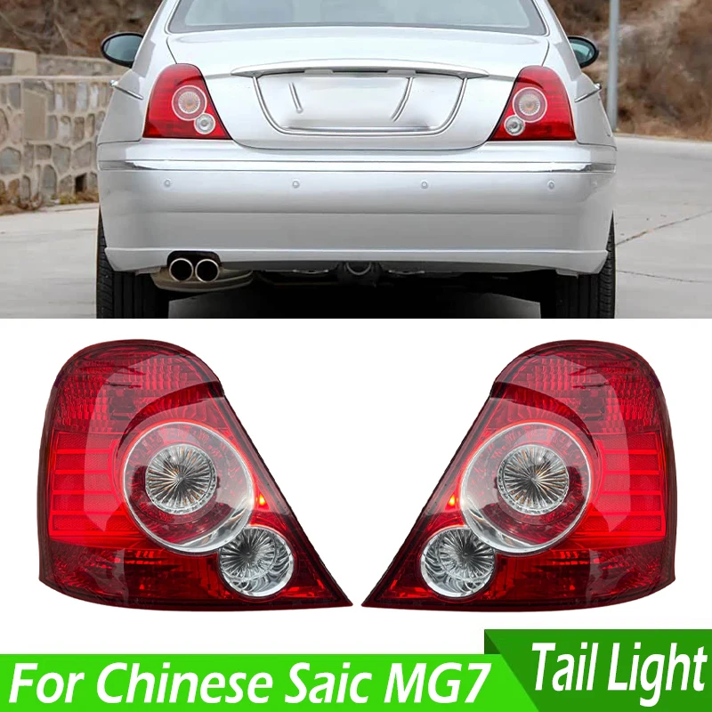 Tail Light For MG 7 Turn Signal Light Brake Light Backup Light Warning Light Driving Lamp Signal Taillights Assembly With Bulbs