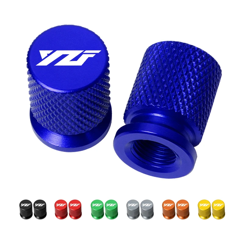 

For YAMAHA YZF R1 R3 R6 R25 R125 R1M YZFR1 YZFR3 YZFR6 Accessories Motorcycle CNC Aluminum Tire Valve Air Port Stem Cover Caps