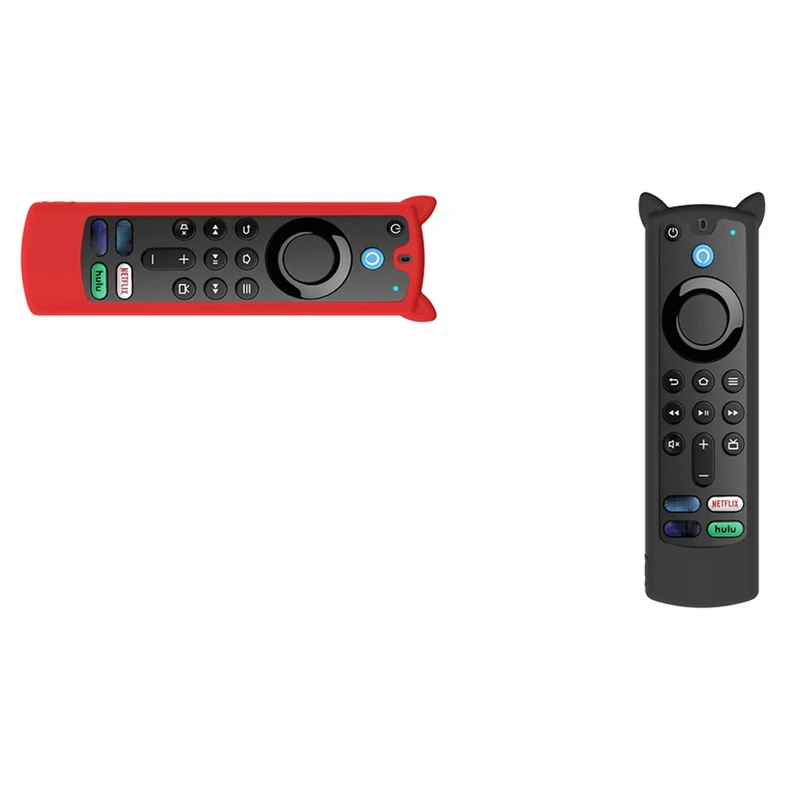 Hot TTKK For Amazon -Alexa Voice Remote (3Rd Gen) Fire 4K TV Stick Silicone Case Protective Remote Control Protector