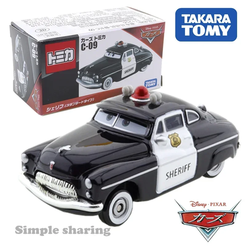 Takara Tomy Tomica Disney Pixar Cars Century Model Car Alloy Toys Motor Vehicle Diecast Metal Model for Children