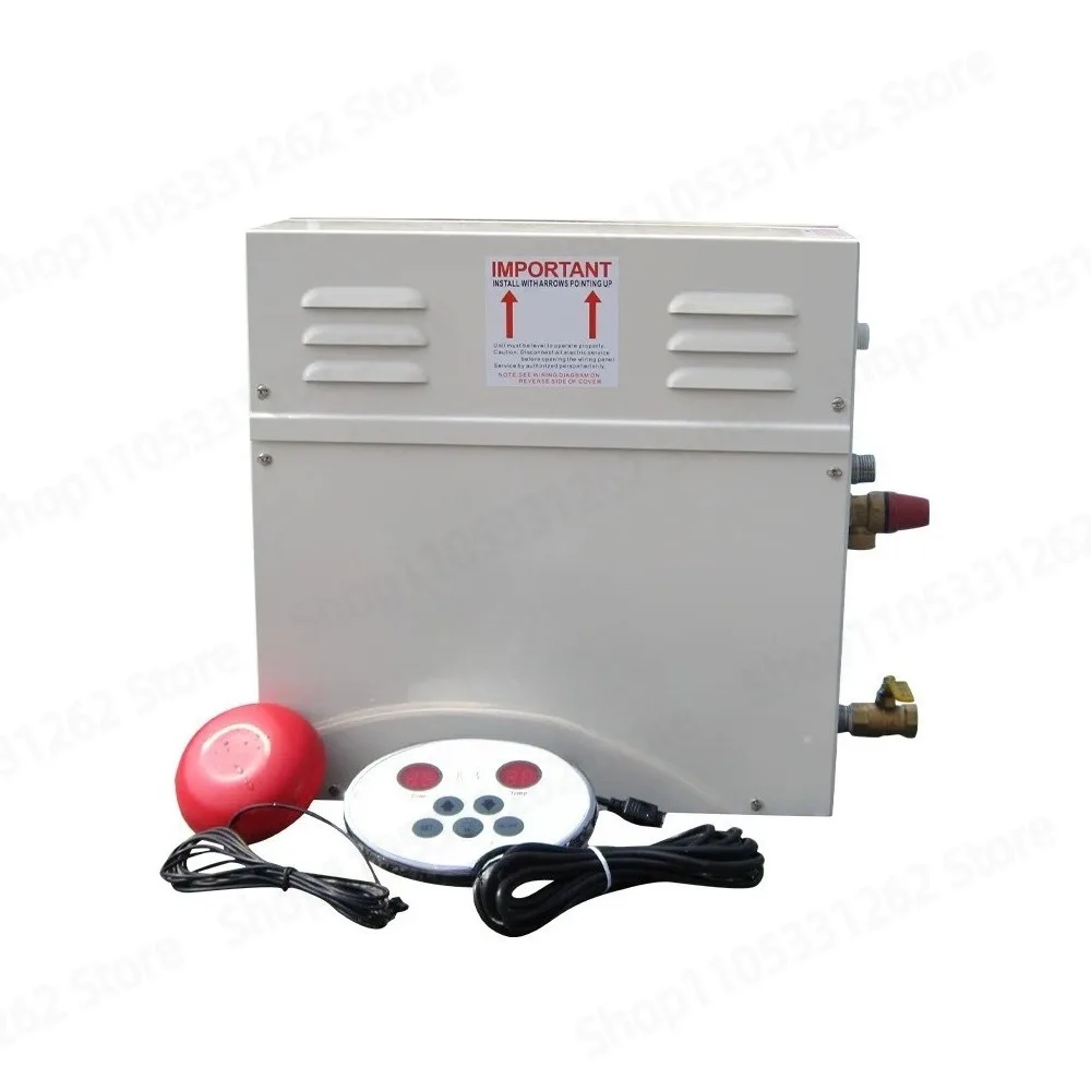 Digital Display Light Control 3-18KW Anti Dry Burn Steam Generator Home Sauna Bathroom Wet Steam Machine