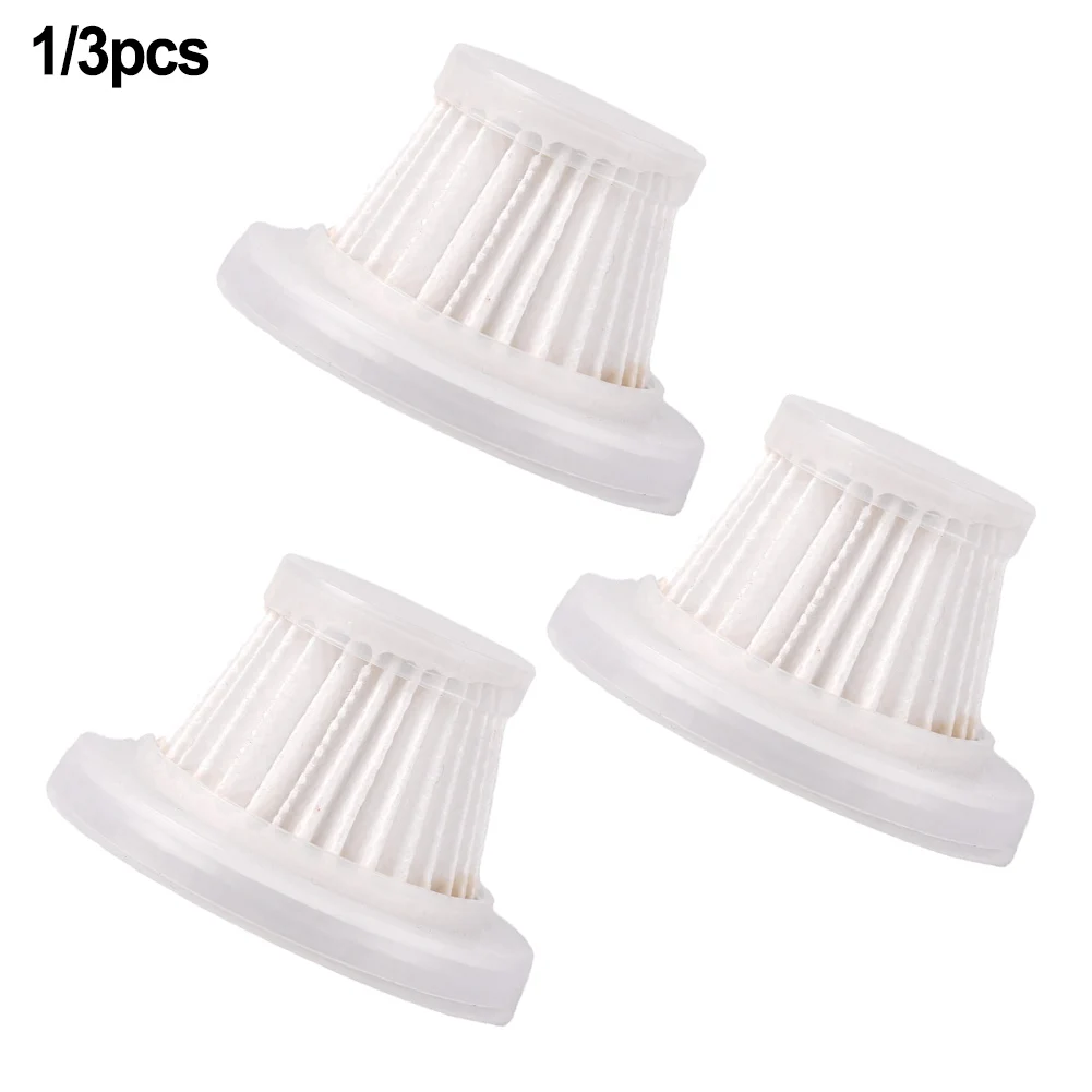 1/3Pcs Filter For Car Vacuum Cleaner Washable Reusable Parts Cordless Vacuum Cleaner Cleaning Tools Replacement Accessories