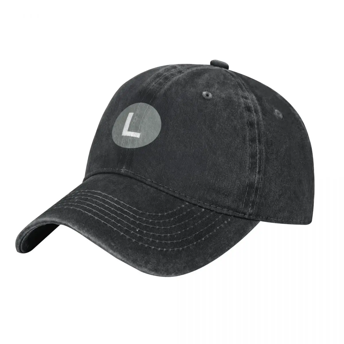 NYC L Train Subway Logo Baseball Cap Fishing cap tea Hat Sunhat western Hat Sun Hats For Women Men's