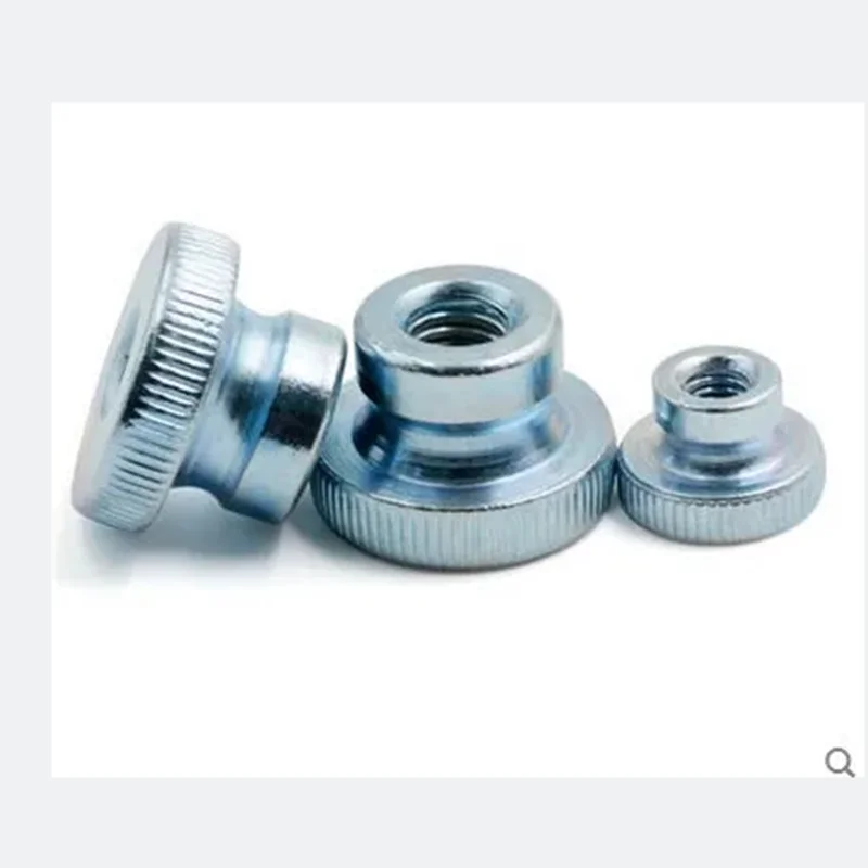 

M3/M4/M5/M6/M8/M10 step knurled nut hand tighten nut thumb nut plating zinc nut plating nickle step knurled nut677