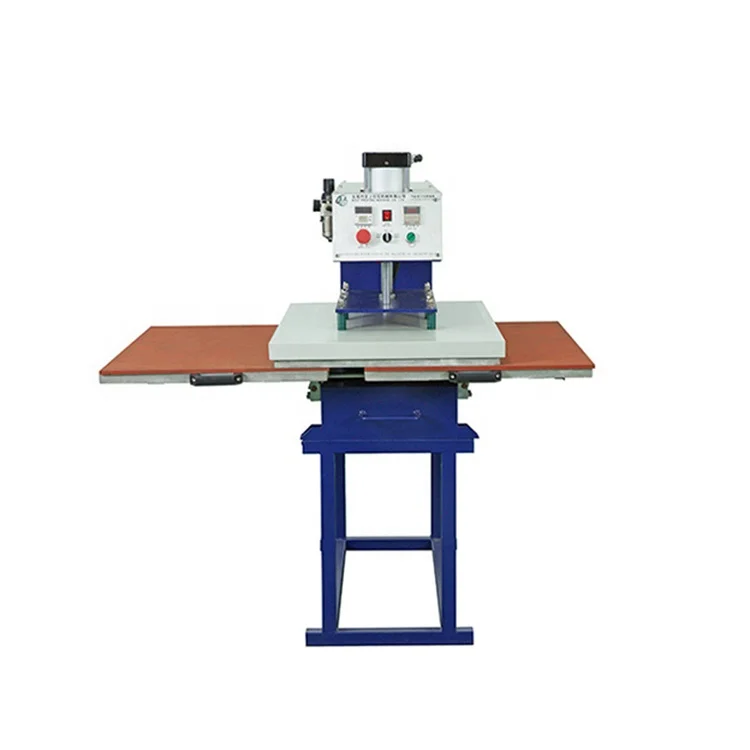 Best quality cup mat pneumatic double station heat press machine for sale