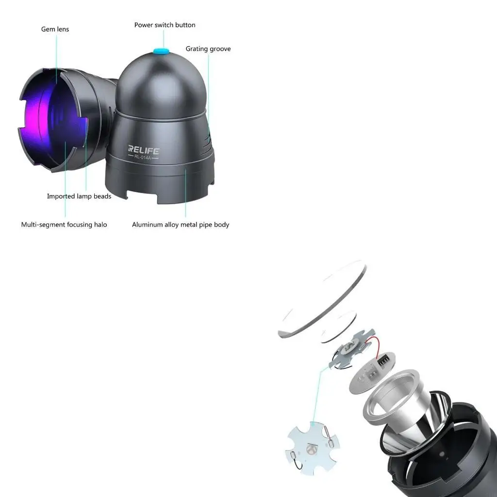 

G8TB RL-014A УФ-лампа для отверждения Big Beeds для портативного инструмента для ремонта материнской платы телефона