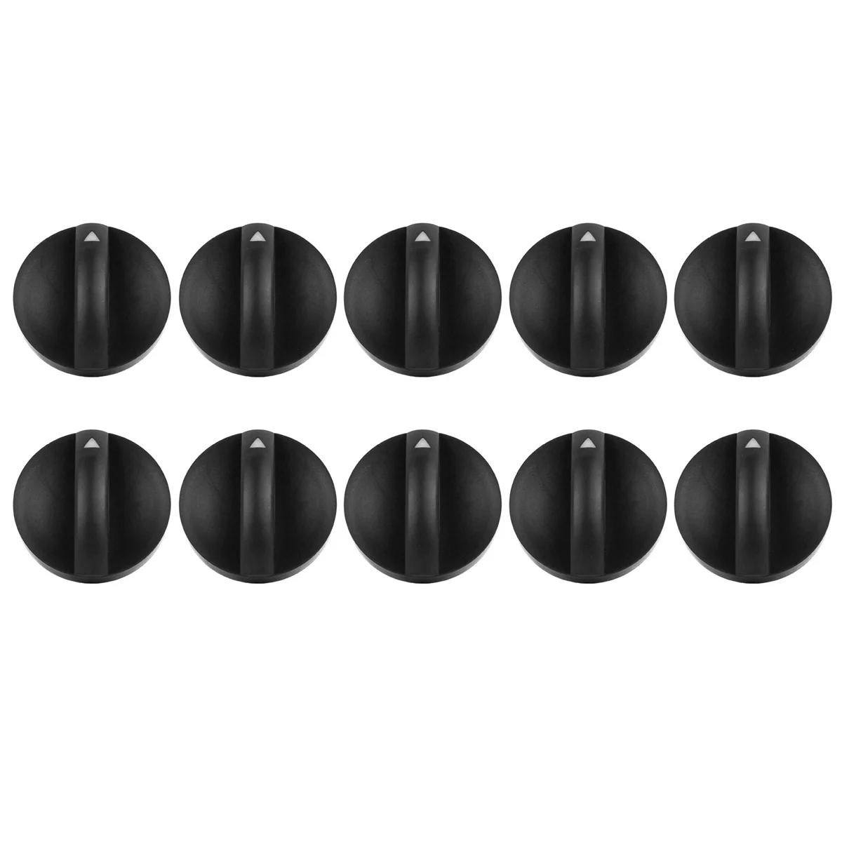 10X Car Air Condition A/C Panel Control Switch Knob Black for Toyota Hilux Vigo 2004-2011 55905-0K011 559050K011