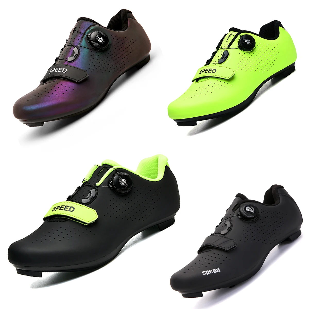 

2026 Men's Cycling Shoes Unisex Road Cycling Sneakers Nonslip Mountain Bike Shoes Racing Outdoor Women's