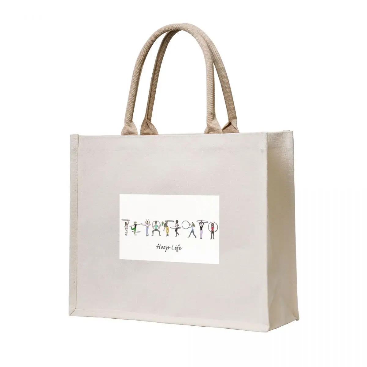 

Hula Hoopers hoop life Tote Bag Women's beach bags woman shopping bag hand bags Women's bags