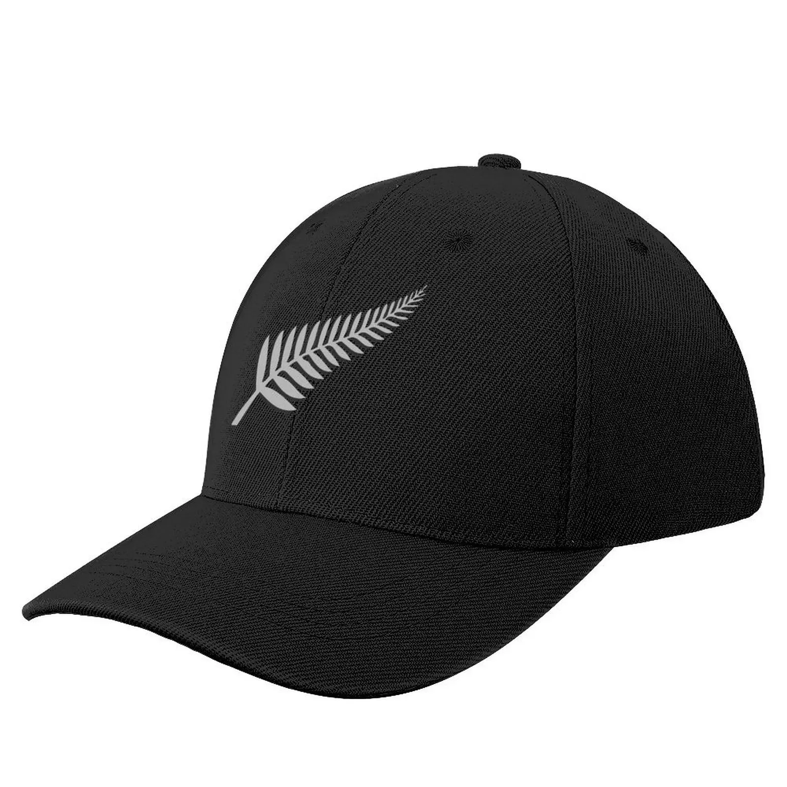 New Zealand NZ Kiwi Black Silver Fern Emblem Sport Fan Baseball Cap Hat Man For The Sun dad hat Ladies Men\'s