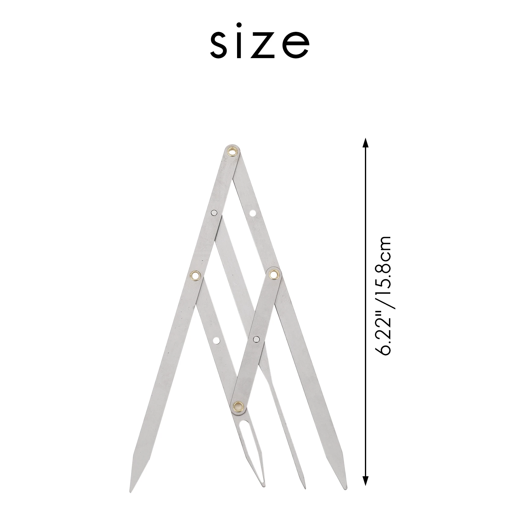 1Pcs Eyebrow Ruler Permanent Makeup Eyebrow Ruler Golden Ratio Divider Caliper Microblading Stencil Shaping Tool Tattoos