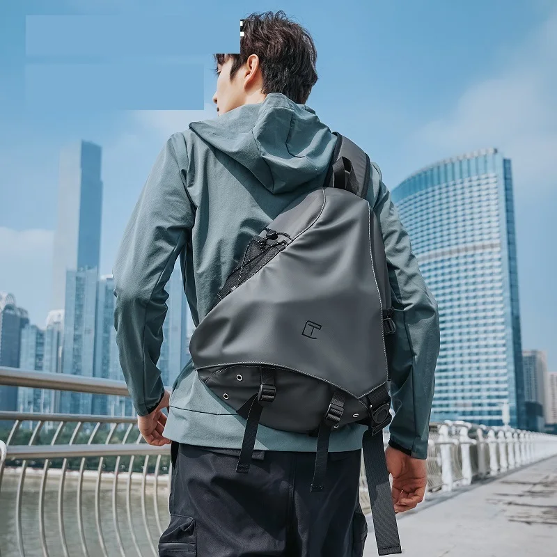 Anti Theft Men Shoulder Bags Outdoor Crossbody Bag for Man Sport Chest Bag Cool Backpacks Male Sling Bags