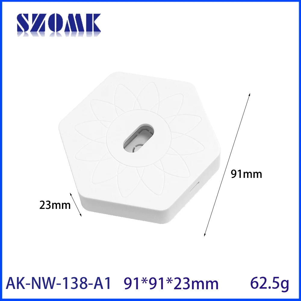 91x91x23mm ABS Drone Height Module Case Ground Clearance Sensor Short Range Detection Equipment Protection Plastic Enclosure