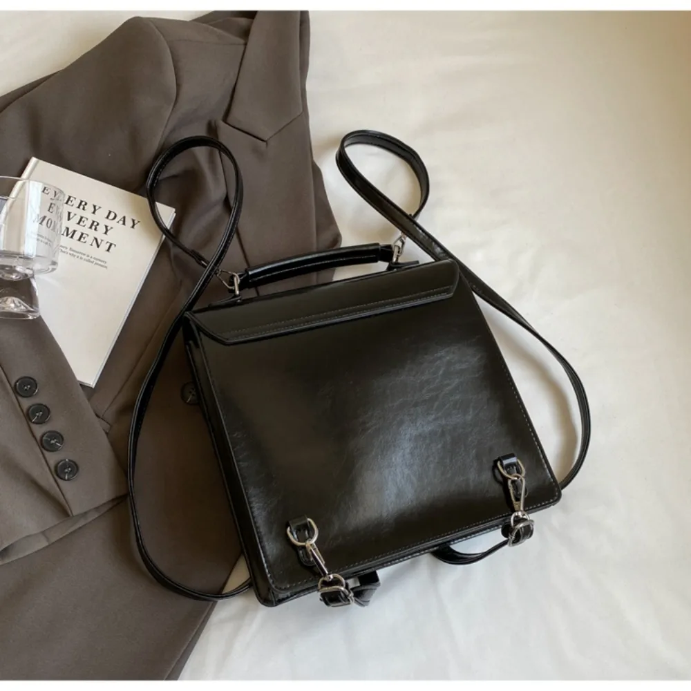 

Japanese Style Transparent Pocket Ita Backpack Silver Sweet School Bags Harajuku Large Capacity Crossbody Bags Student